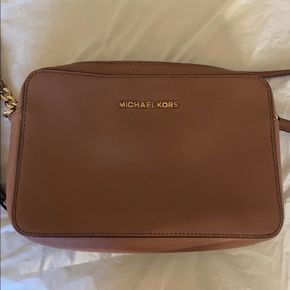 Micheal Kors Jet Set Crossbody Dusty Rose - Picture 2 of 11